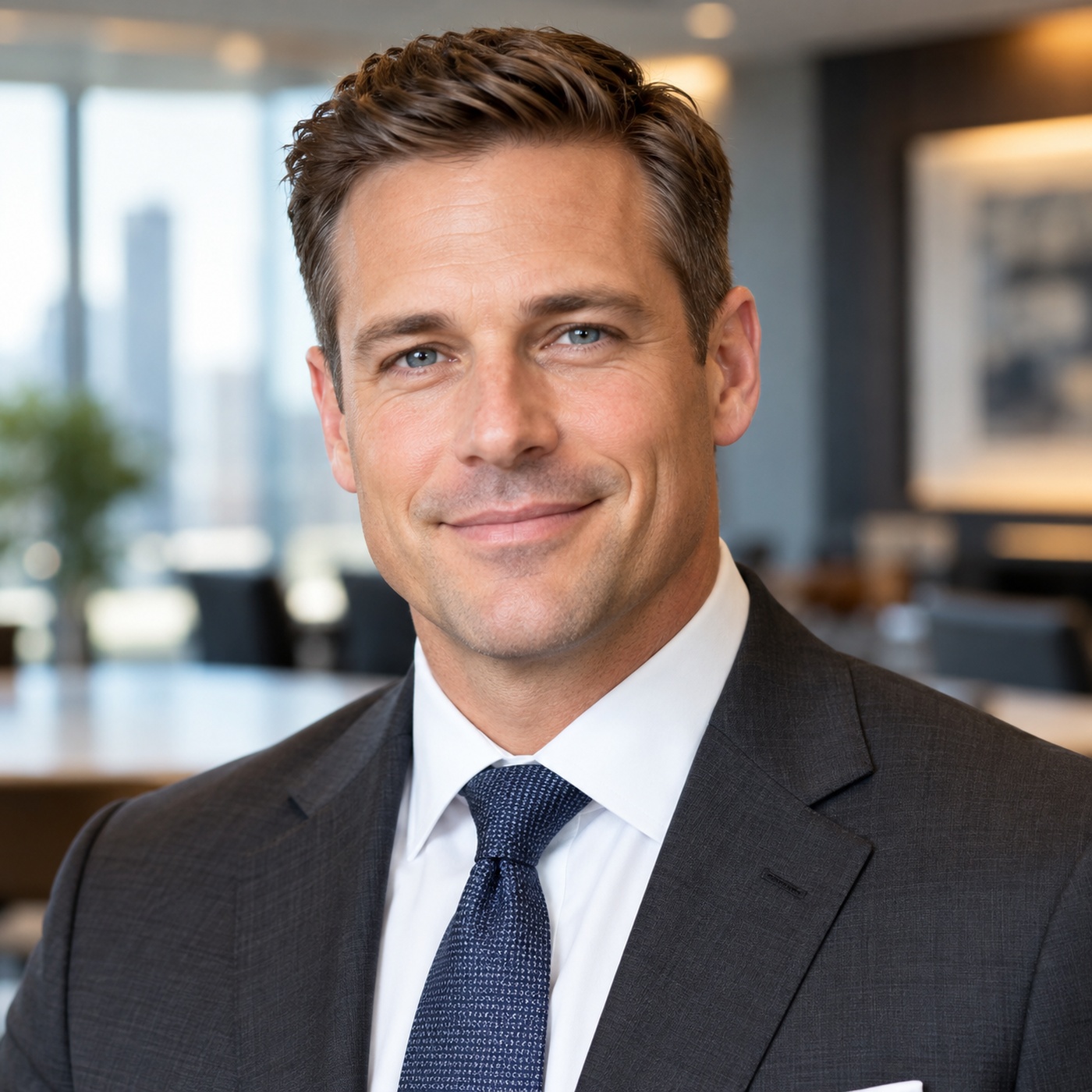 Professional headshot example